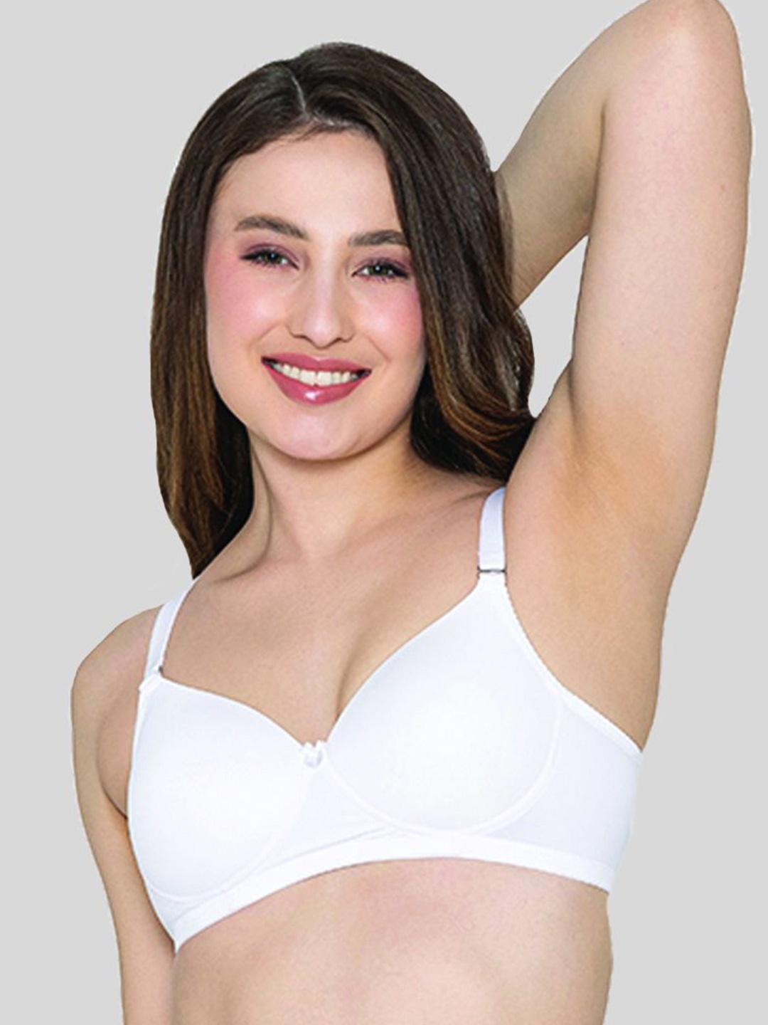 

B'ZAR Women Bra Full Coverage Lightly Padded, White