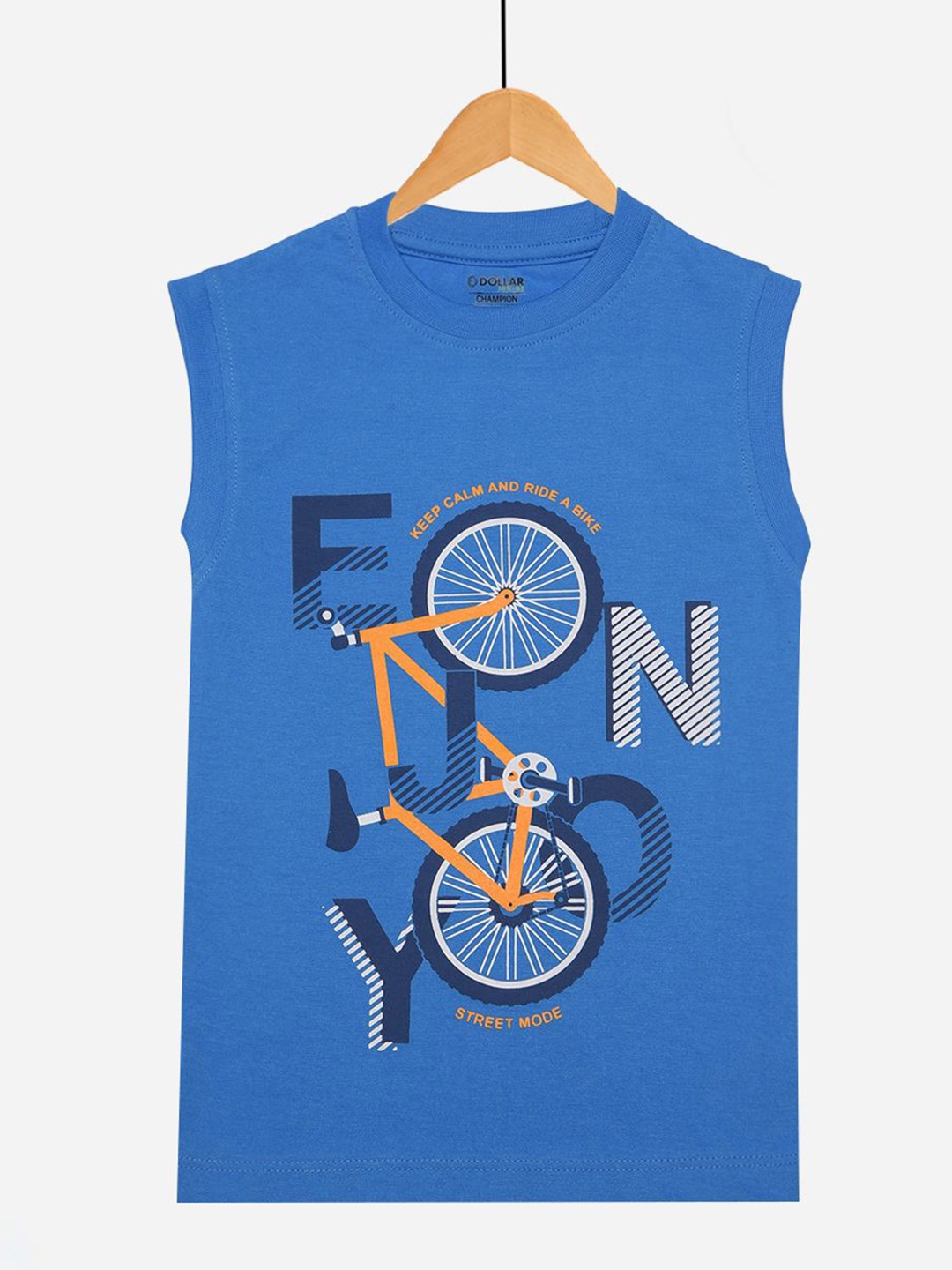

Dollar Champion Kidswear Boys Graphic Printed T-shirt, Blue