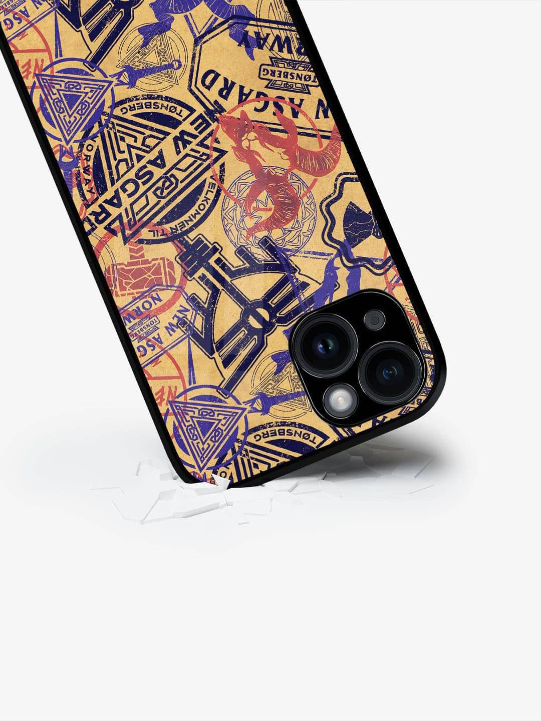 

macmerise Typography Printed iPhone 15 Back Case Mobile Accessories, Beige