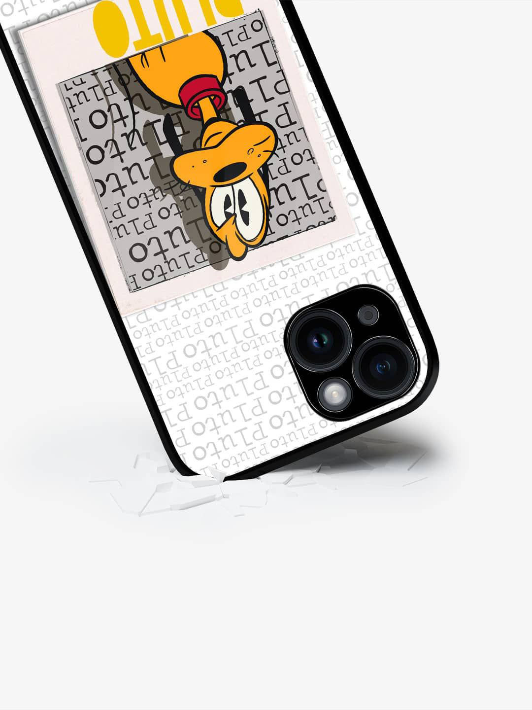 

macmerise Cartoon Characters Printed iPhone 15 Plus Back Case Mobile Accessories, Black