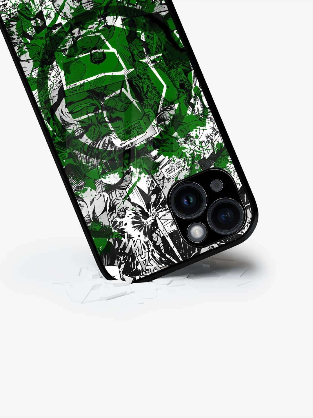 

macmerise Superhero Printed iPhone 15 Plus Back Case Mobile Accessories, Green
