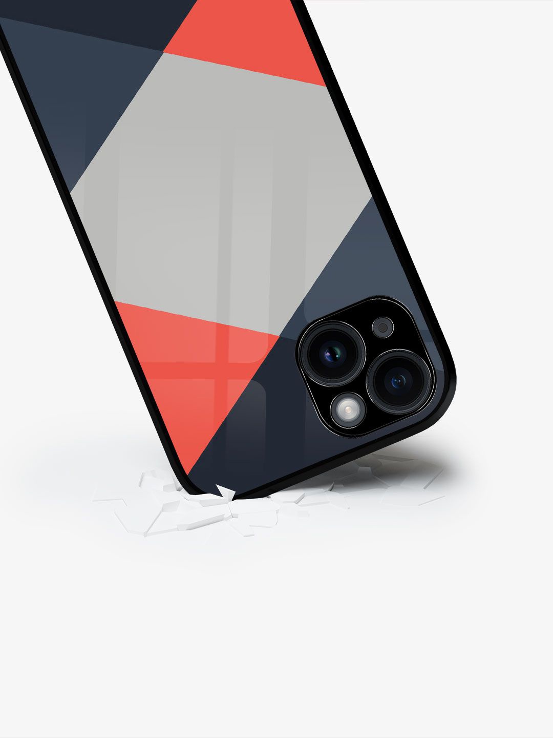 

macmerise Quirky Printed iPhone 15 Back Case Mobile Accessories, Grey