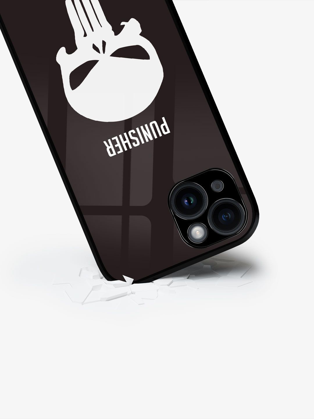 

macmerise Typography Printed iPhone 15 Plus Back Case Mobile Accessories, Black