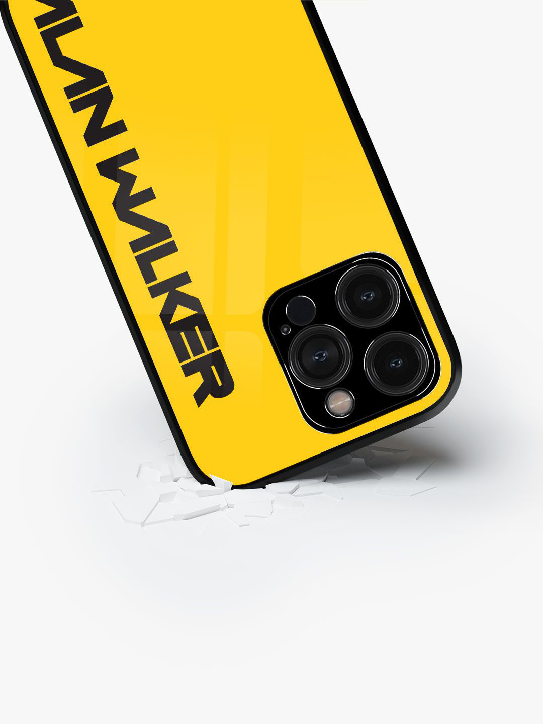 

macmerise Typography Printed iPhone 15 Pro Back Case Mobile Accessories, Mustard