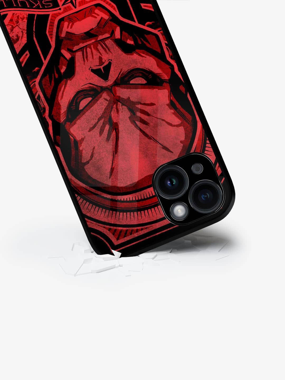 

macmerise Quirky Printed iPhone 15 Plus Back Case Mobile Accessories, Red