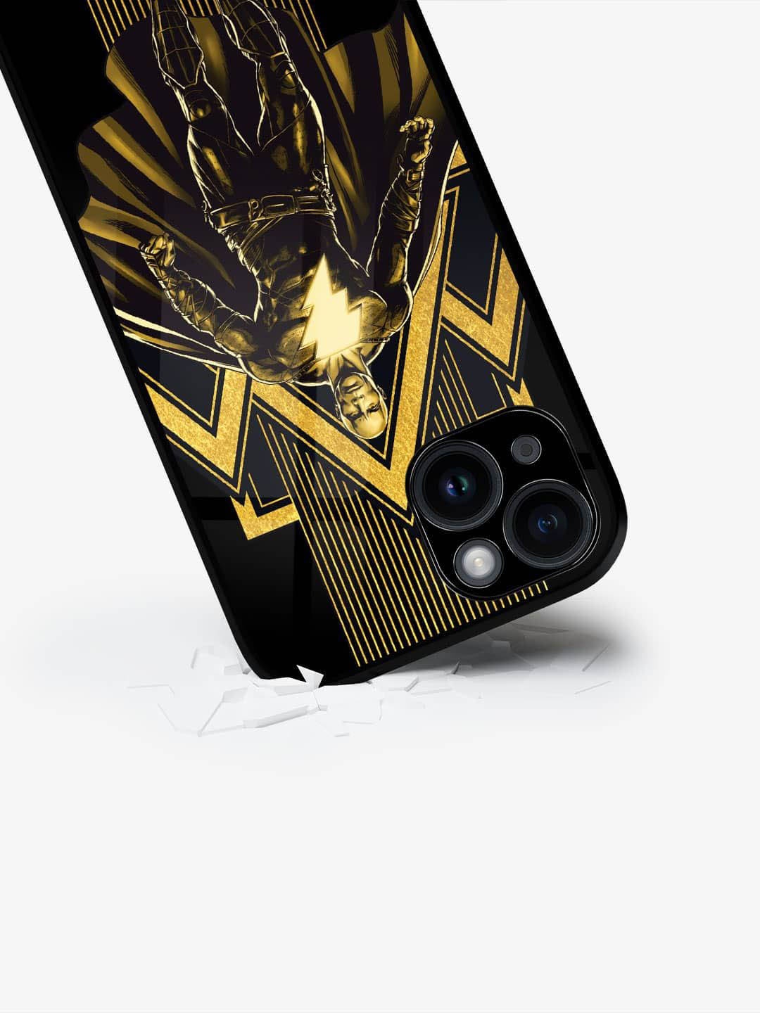 

macmerise Superhero Printed iPhone 15 Back Case Mobile Accessories, Yellow