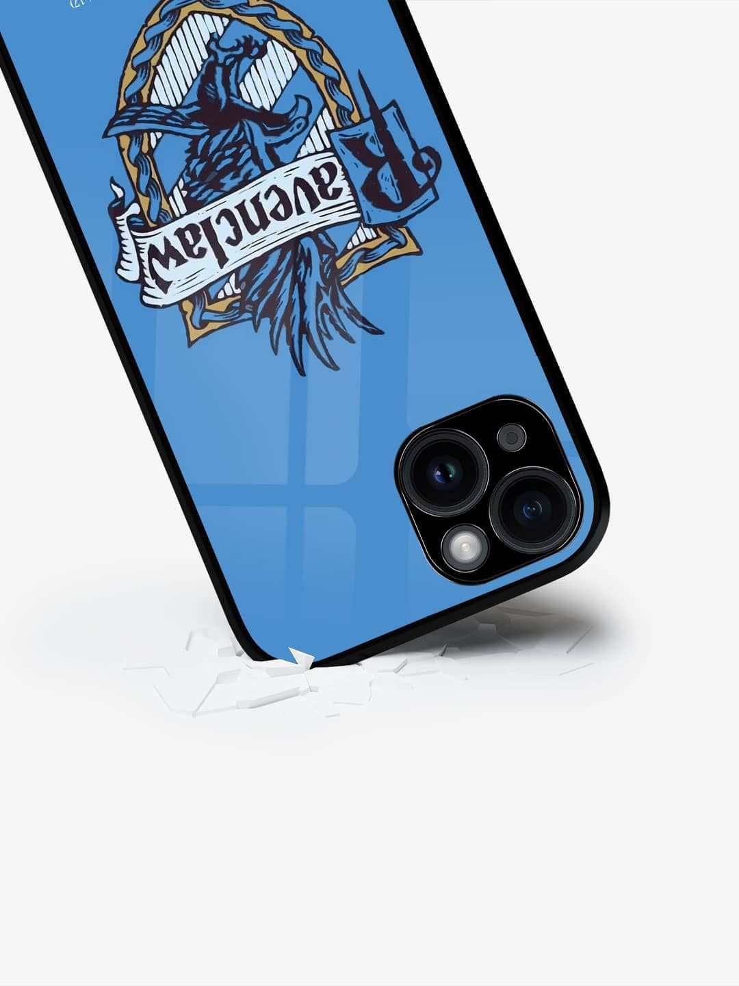 

macmerise Typography Printed iPhone 15 Plus Back Case Mobile Accessories, Blue