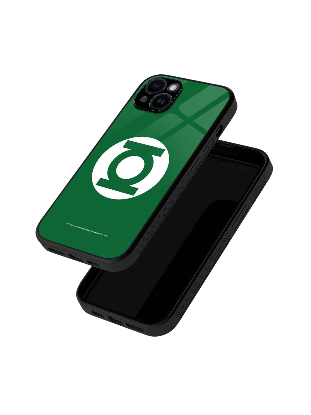 

macmerise Quirky Printed iPhone 15 Plus Back Case Mobile Accessories, Green