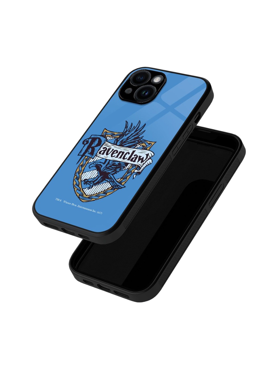 

macmerise Typography Printed iPhone 15 Back Case Mobile Accessories, Blue