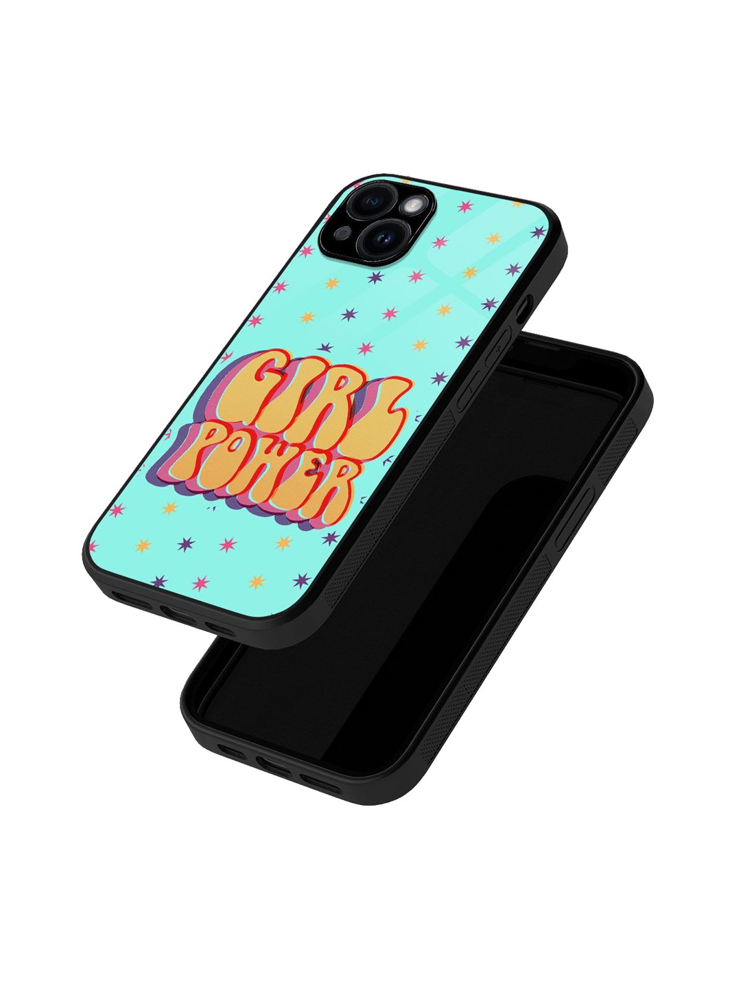 

macmerise Typography Printed iPhone 15 Plus Back Case Mobile Accessories, Green
