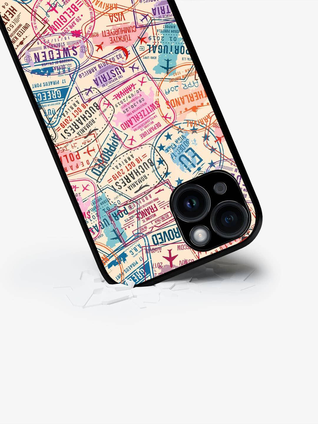 

macmerise Typography Printed iPhone 15 Back Case Mobile Accessories, Beige