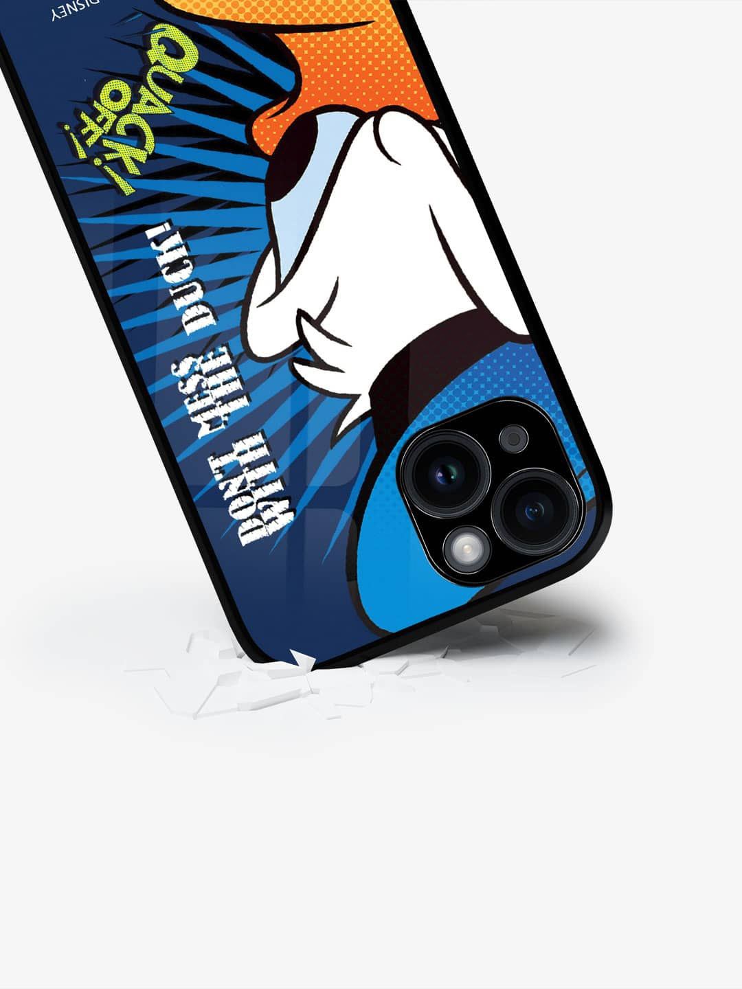 

macmerise Cartoon Characters Printed iPhone 15 Back Case Mobile Accessories, Blue