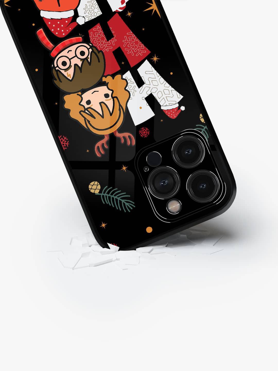 

macmerise Quirky Printed iPhone 15 Pro Back Case Mobile Accessories, Black