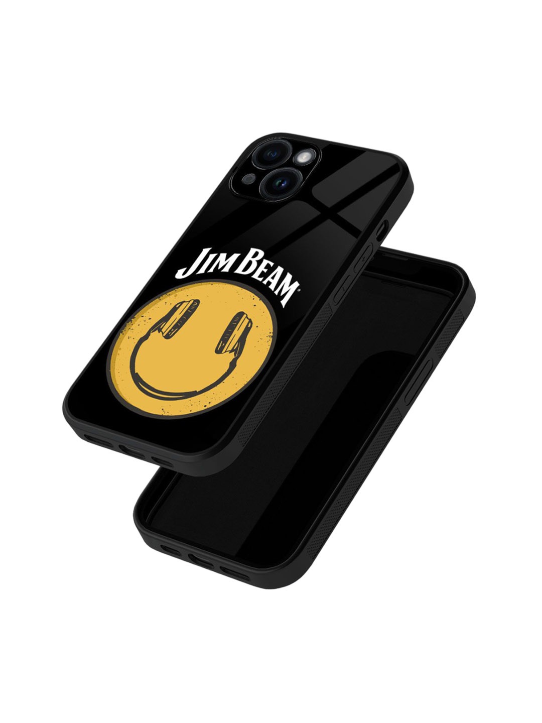 

macmerise Typography Printed iPhone 15 Back Case Mobile Accessories, Black