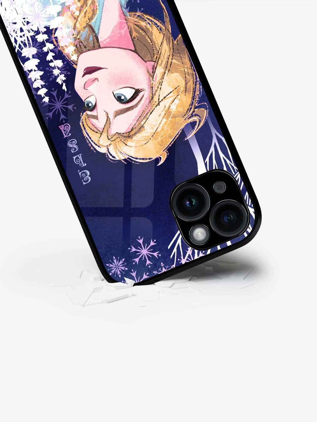 

macmerise Cartoon Characters Printed iPhone 15 Plus Back Case Mobile Accessories, Blue