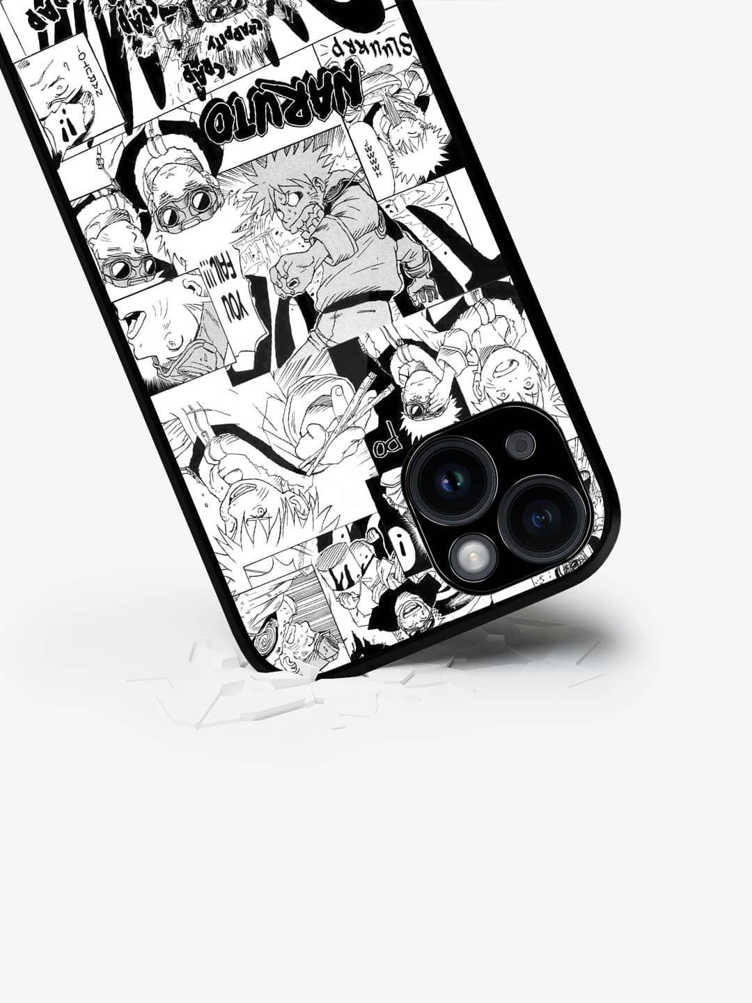 

macmerise Quirky Printed iPhone 15 Back Case Mobile Accessories, White