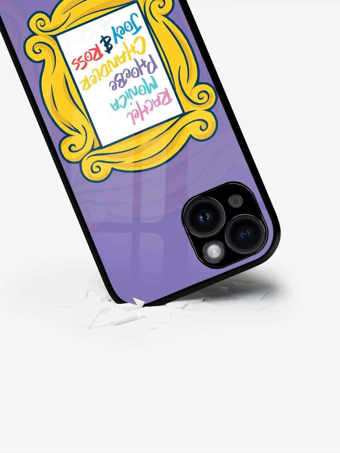 

macmerise Typography Printed iPhone 15 Plus Back Case Mobile Accessories, Purple