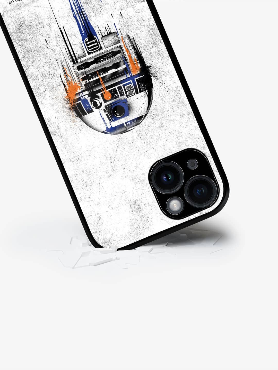 

macmerise Abstract Printed iPhone 15 Back Case Mobile Accessories, White