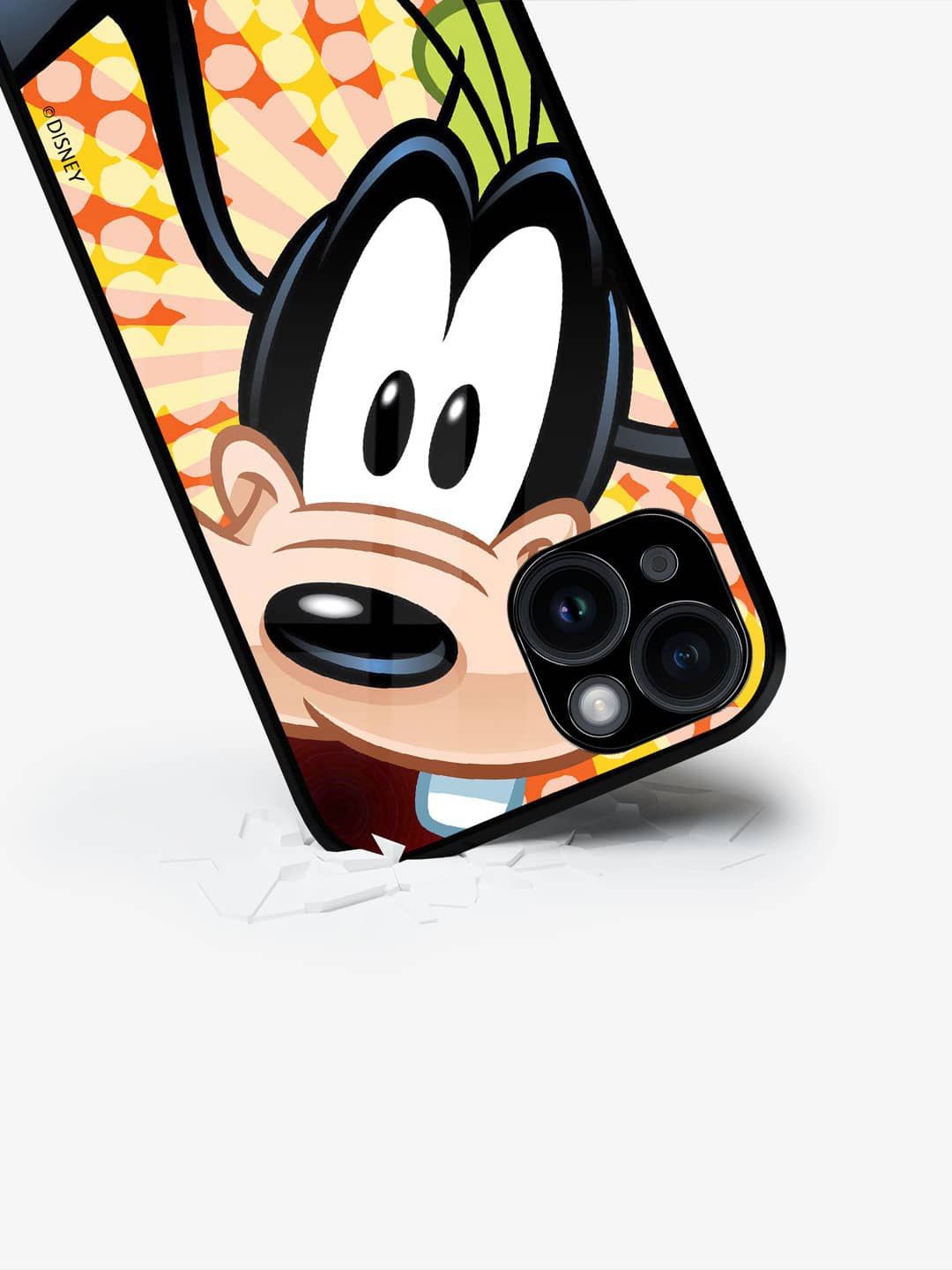 

macmerise Cartoon Characters Printed iPhone 15 Back Case Mobile Accessories, Cream