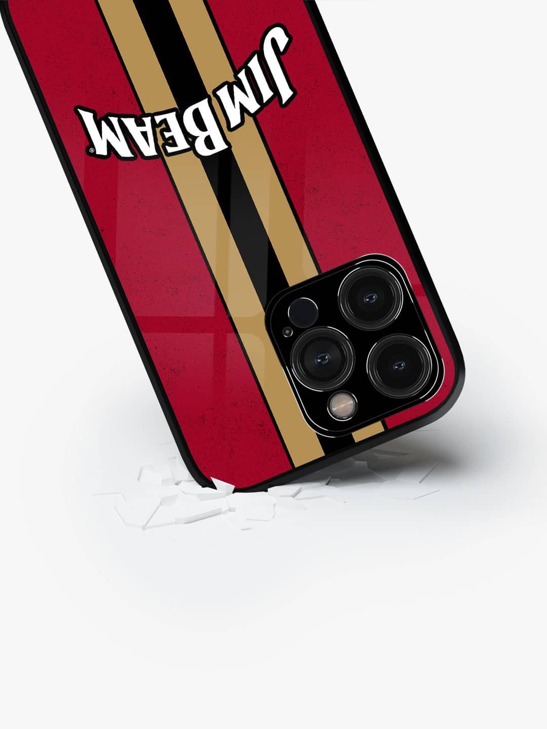 

macmerise Typography Printed iPhone 15 Pro Back Case Mobile Accessories, Red
