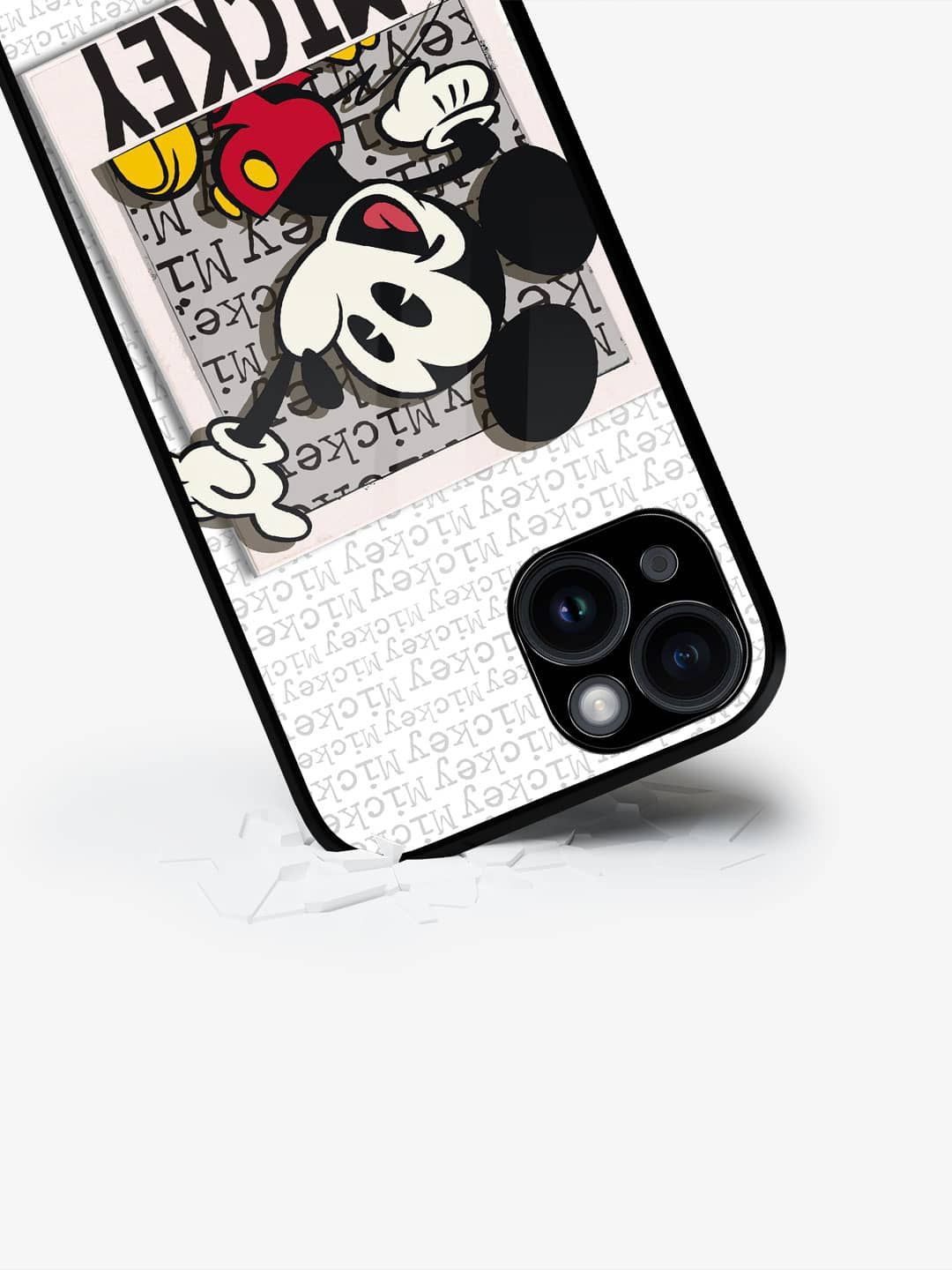 

macmerise Cartoon Characters Printed iPhone 15 Plus Back Case Mobile Accessories, White