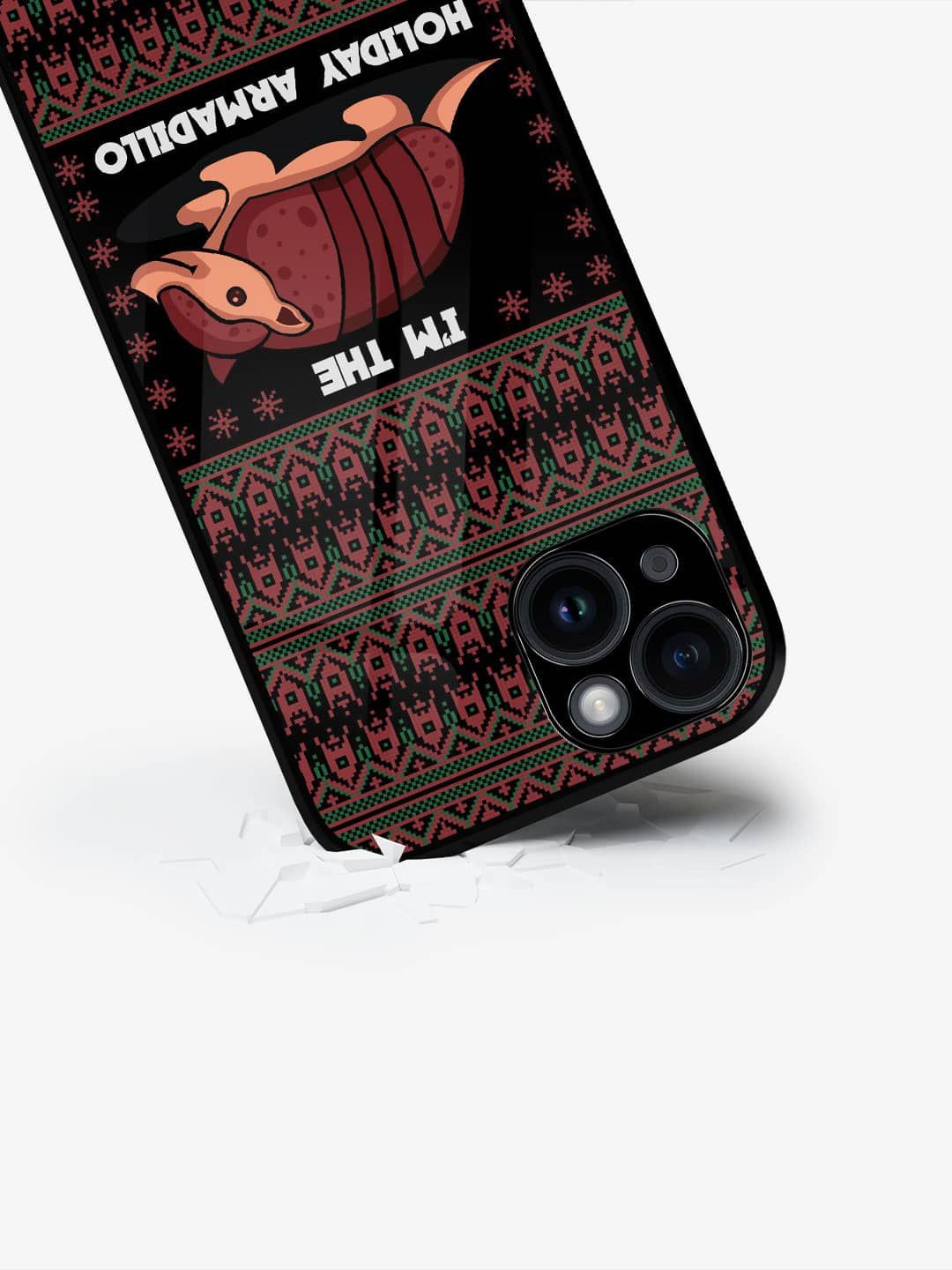 

macmerise Quirky Printed iPhone 15 Plus Back Case Mobile Accessories, Black
