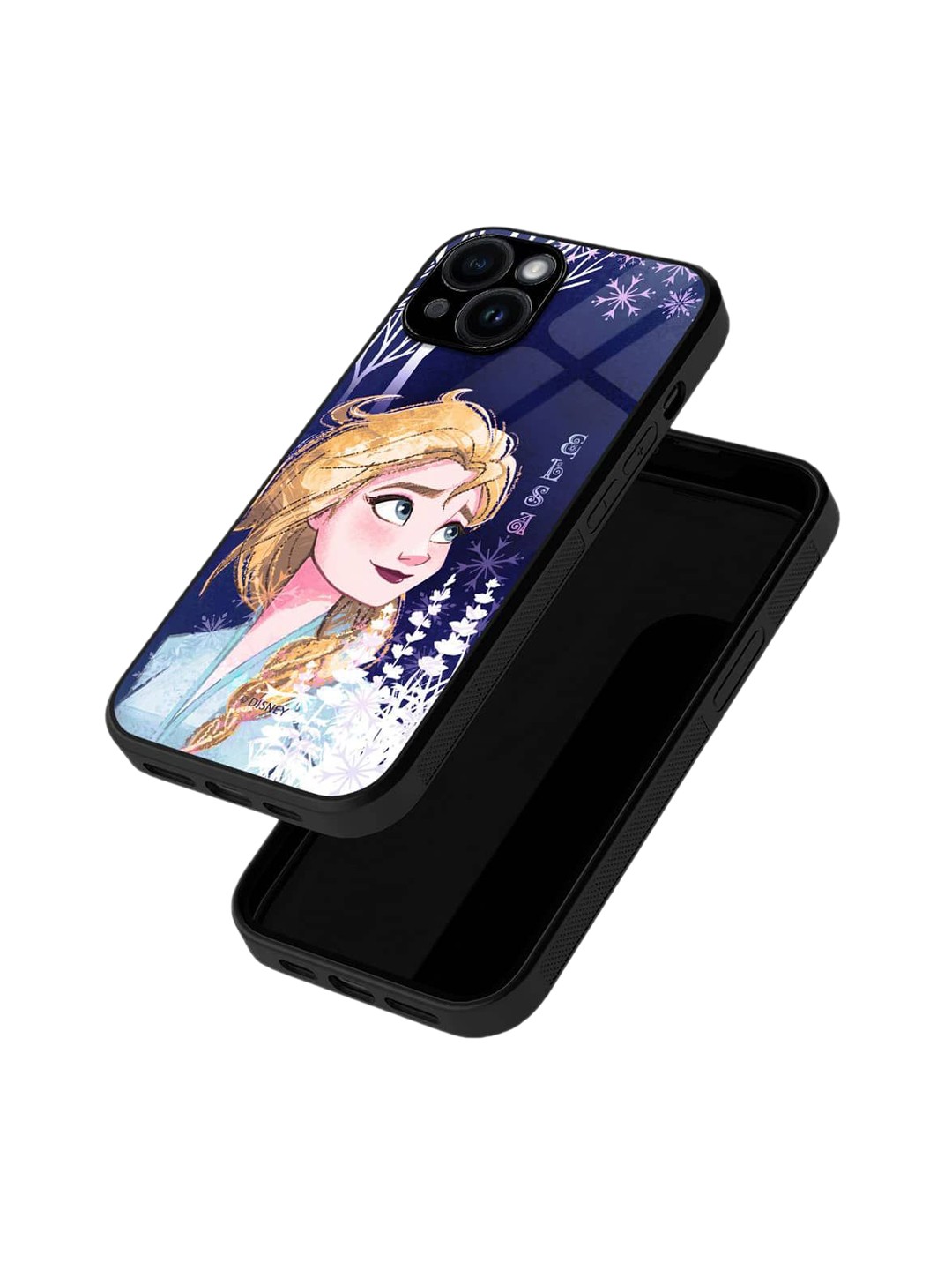 

macmerise Cartoon Characters Printed iPhone 15 Back Case Mobile Accessories, Blue