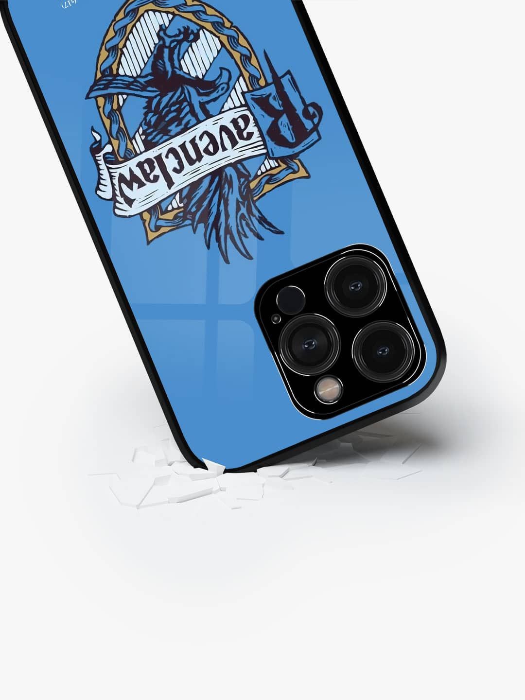 

macmerise Quirky Printed iPhone 15 Pro Back Case Mobile Accessories, Blue