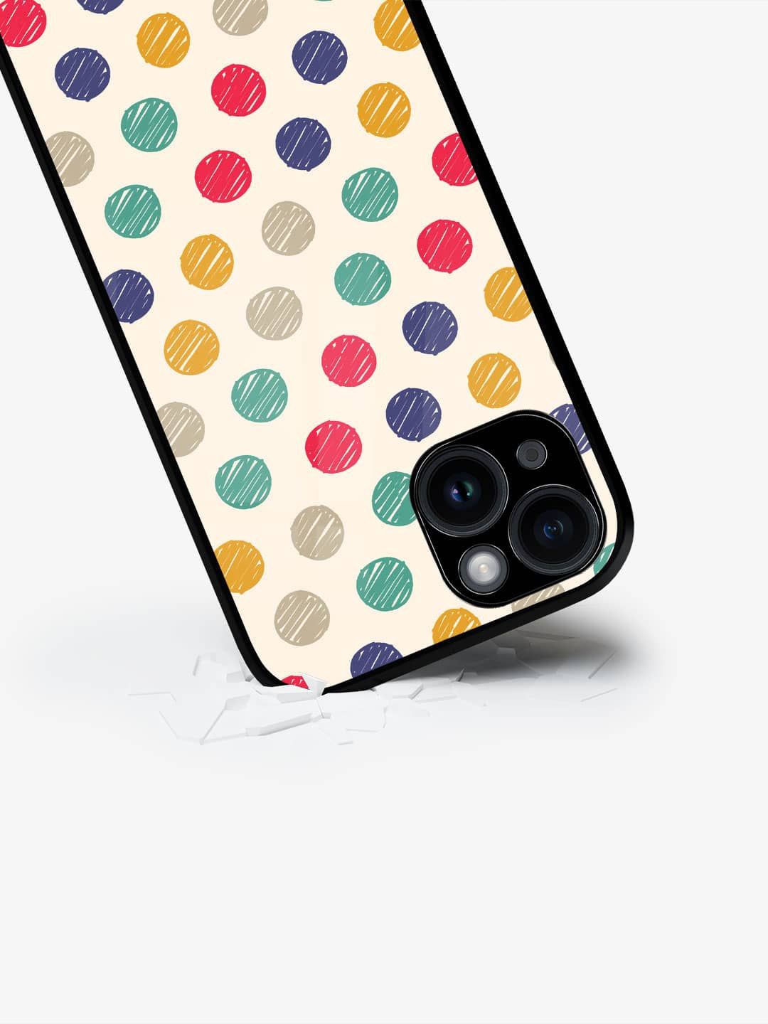 

macmerise Quirky Printed iPhone 15 Back Case Mobile Accessories, Pink