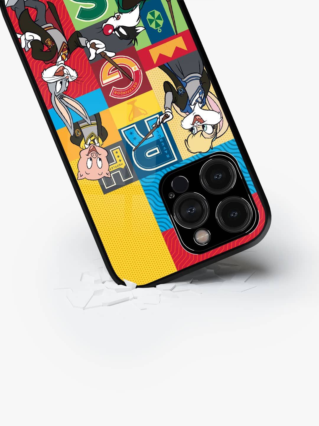

macmerise Cartoon Characters Printed iPhone 15 Pro Max Back Case Mobile Accessories, Yellow