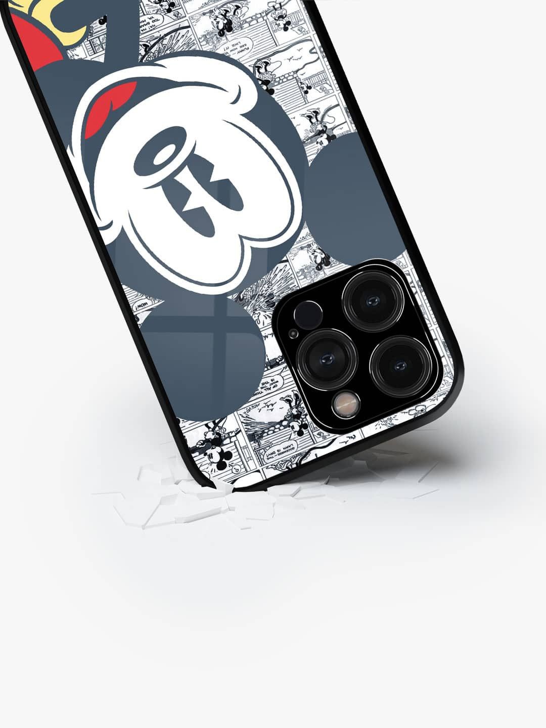 

macmerise Cartoon Characters Printed iPhone 15 Pro Max Back Case Mobile Accessories, Grey