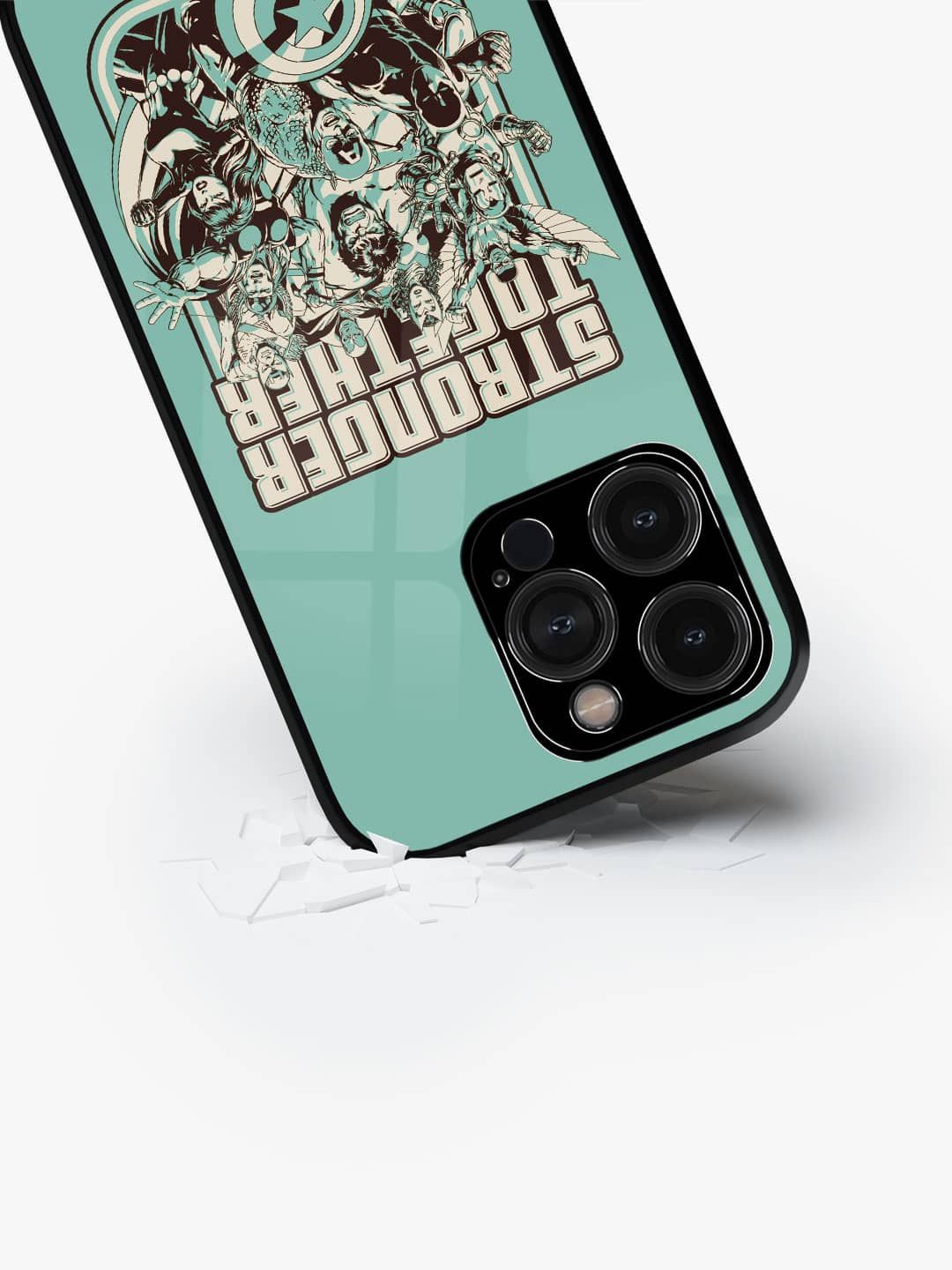 

macmerise Superhero Printed iPhone 15 Pro Back Case Mobile Accessories, Green
