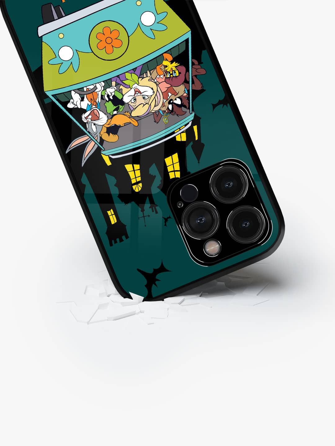 

macmerise Cartoon Characters Printed iPhone 15 Pro Max Back Case Mobile Accessories, Blue