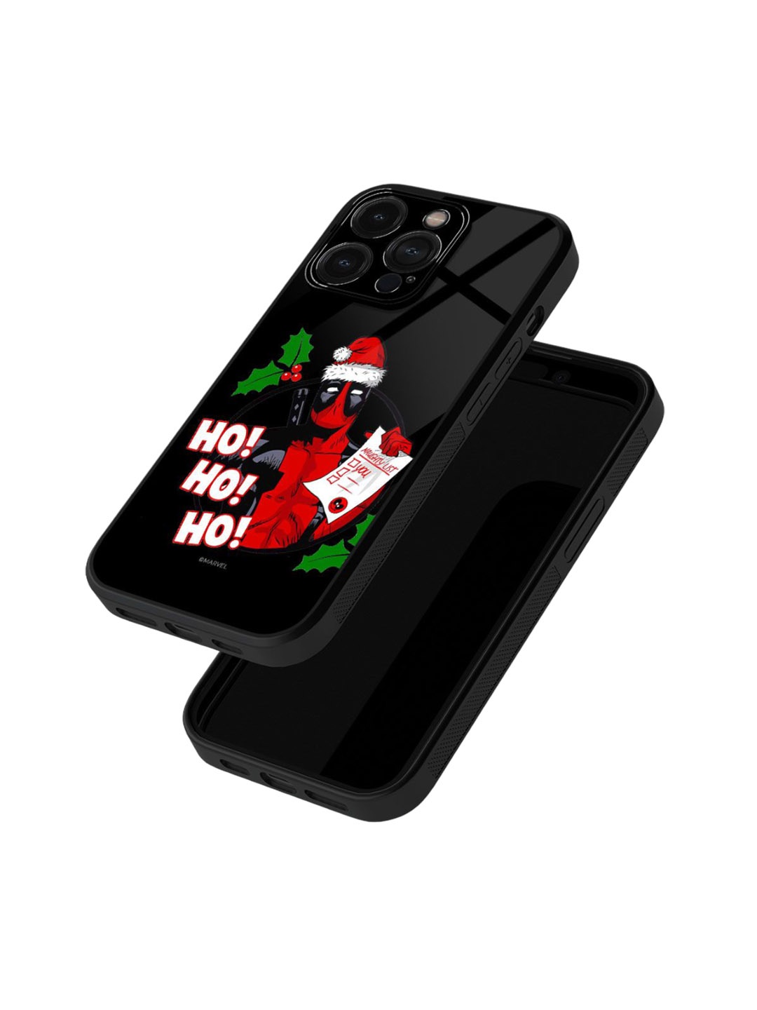 

macmerise Cartoon Characters Printed iPhone 15 Pro Back Case Mobile Accessories, Black