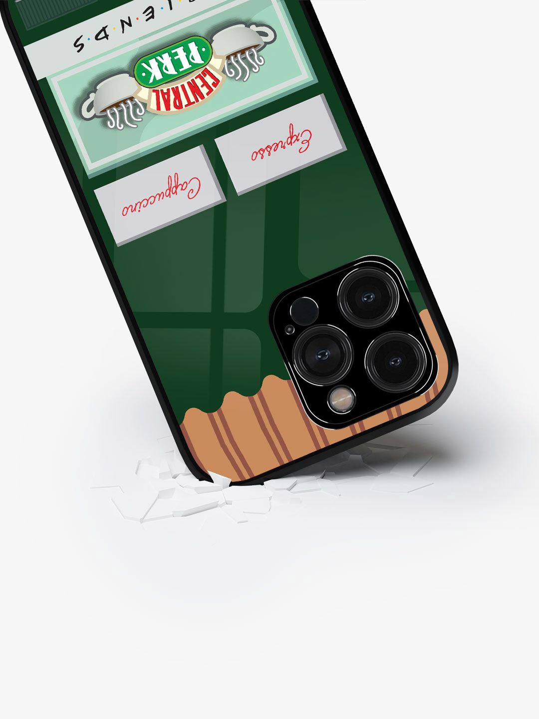 

macmerise Typography Printed iPhone 15 Pro Max Back Case Mobile Accessories, Green