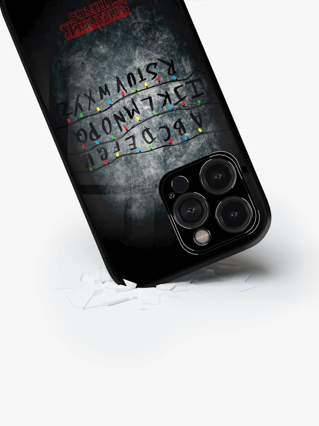 

macmerise Typography Printed iPhone 15 Pro Max Back Case Mobile Accessories, Black