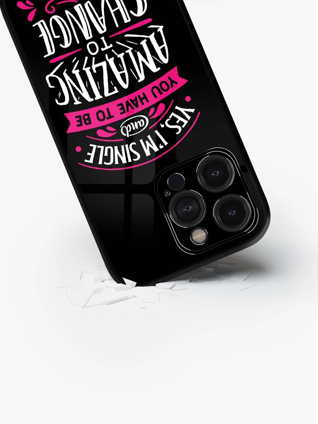 

macmerise Typography Printed iPhone 15 Pro Back Case Mobile Accessories, Black