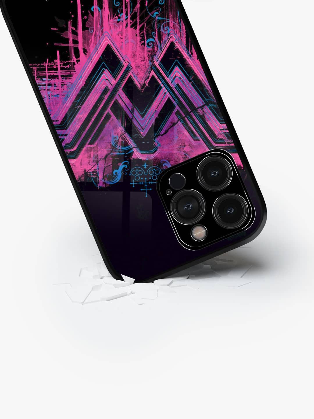 

macmerise Superhero Printed iPhone 15 Pro Max Back Case Mobile Accessories, Black