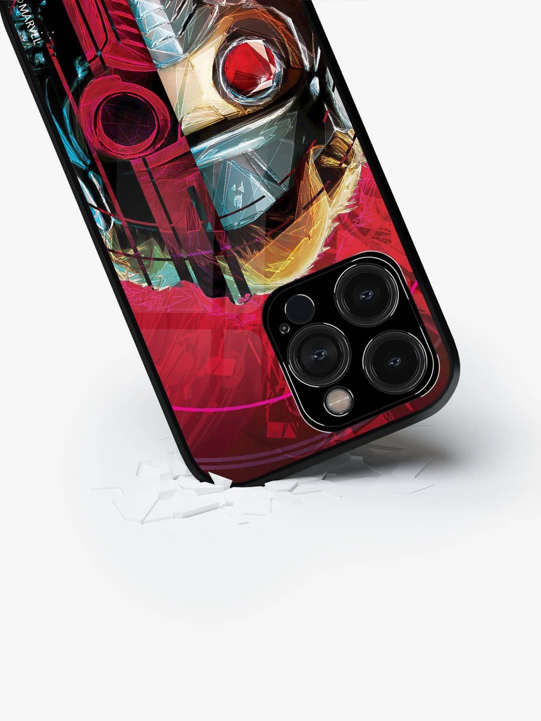 

macmerise Quirky Printed iPhone 15 Pro Back Case Mobile Accessories, Red