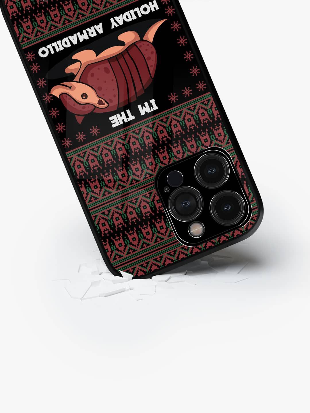 

macmerise Quirky Printed iPhone 15 Pro Max Back Case Mobile Accessories, Red