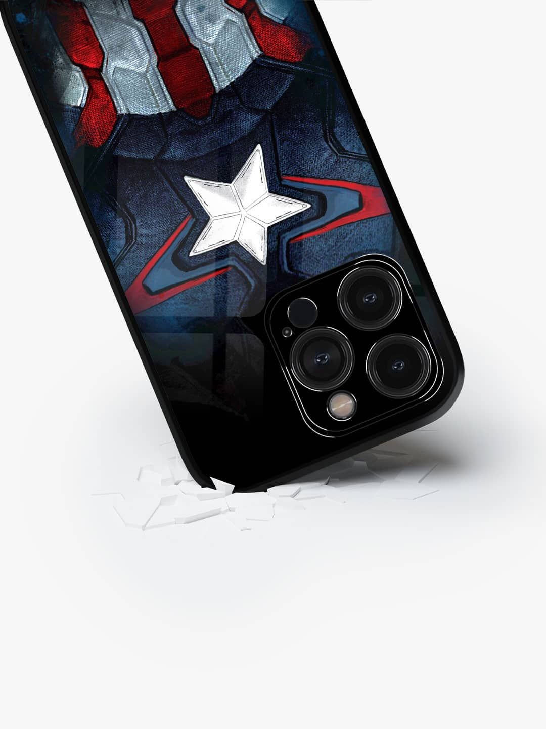 

macmerise Superhero Printed iPhone 15 Pro Back Case Mobile Accessories, Black