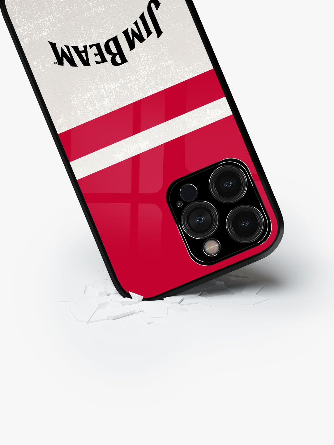 

macmerise Typography Printed iPhone 15 Pro Max Back Case Mobile Accessories, Red