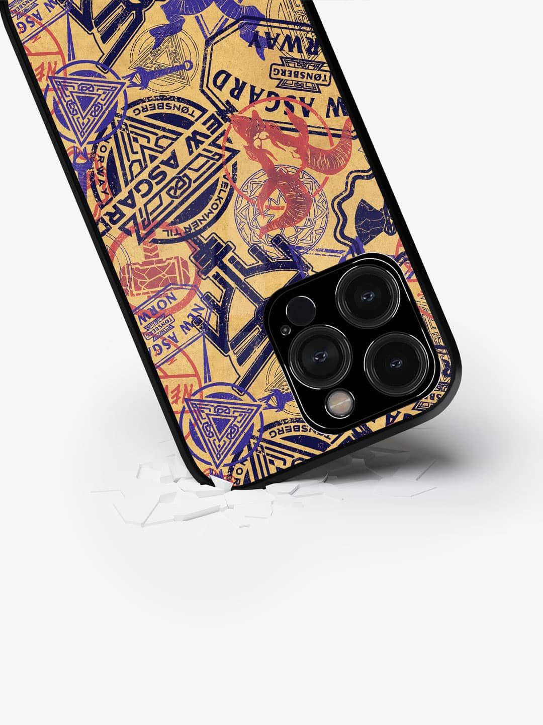 

macmerise Typography Printed iPhone 15 Pro Back Case Mobile Accessories, Beige