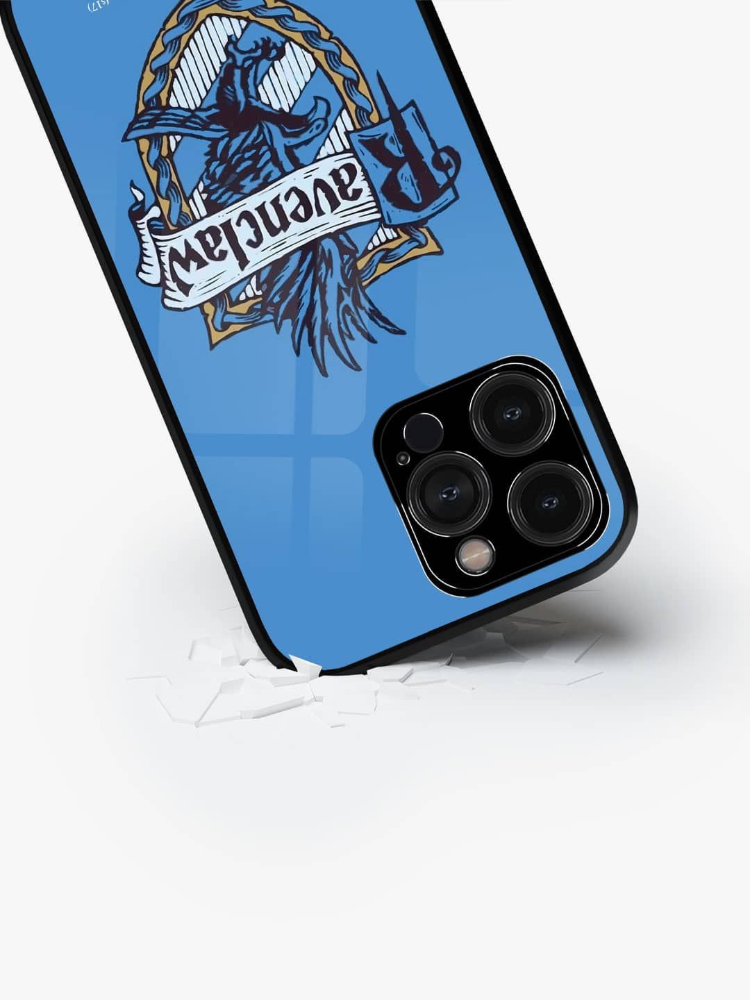 

macmerise Abstract Printed iPhone 15 Pro Max Back Case Mobile Accessories, Blue