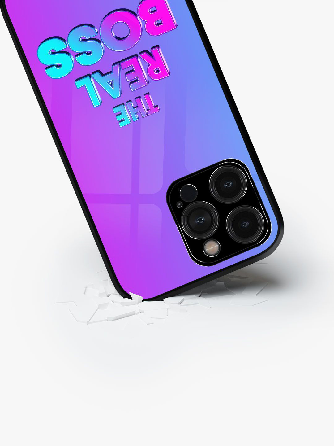 

macmerise Typography Printed iPhone 15 Pro Max Back Case Mobile Accessories, Purple