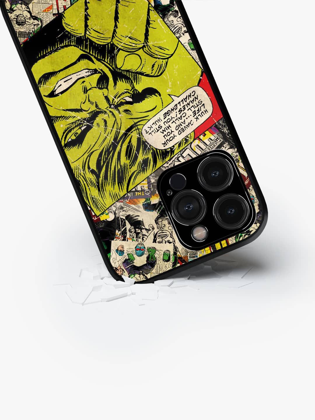 

macmerise Superhero Printed iPhone 15 Pro Max Back Case Mobile Accessories, Green
