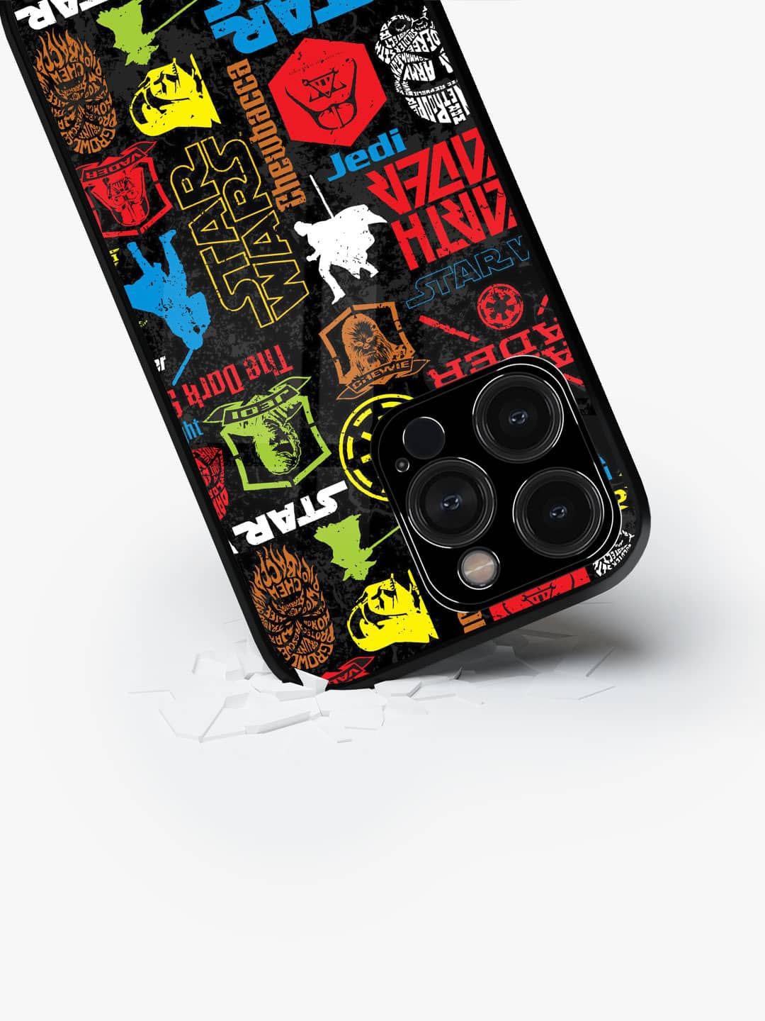 

macmerise Typography Printed iPhone 15 Pro Back Case Mobile Accessories, Black