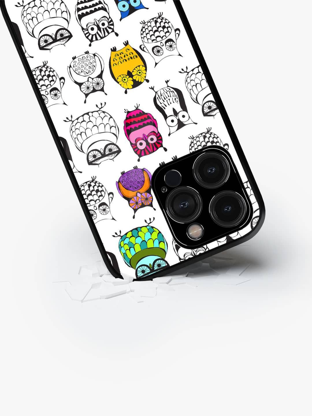 

macmerise Conversational Printed iPhone 15 Pro Back Case Mobile Accessories, White