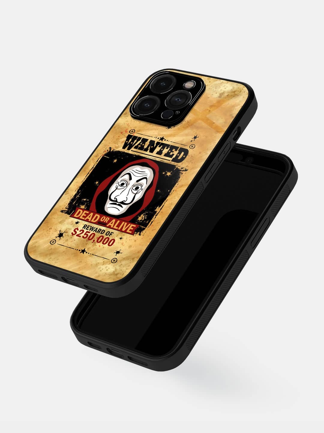 

macmerise Typography Printed iPhone 15 Pro Max Back Case Mobile Accessories, Beige