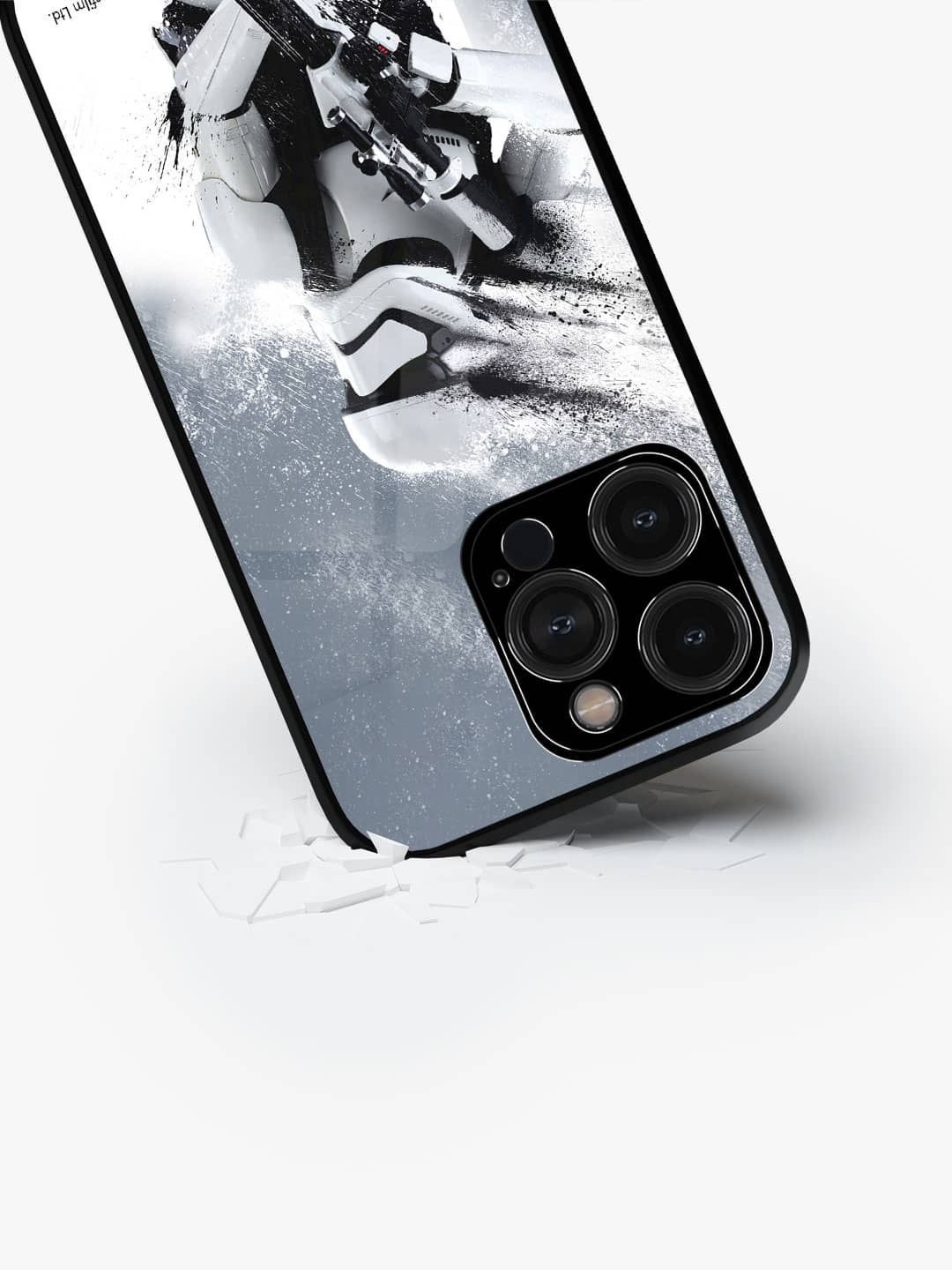 

macmerise Quirky Printed iPhone 15 Pro Back Case Mobile Accessories, White